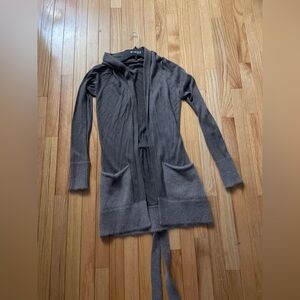 ALPHA Massimo Rebecchi Grey Long Cardigan